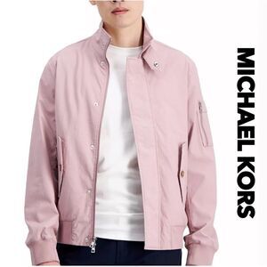 MICHAEL KORS Men's Ripstop Bomber Jacket Small